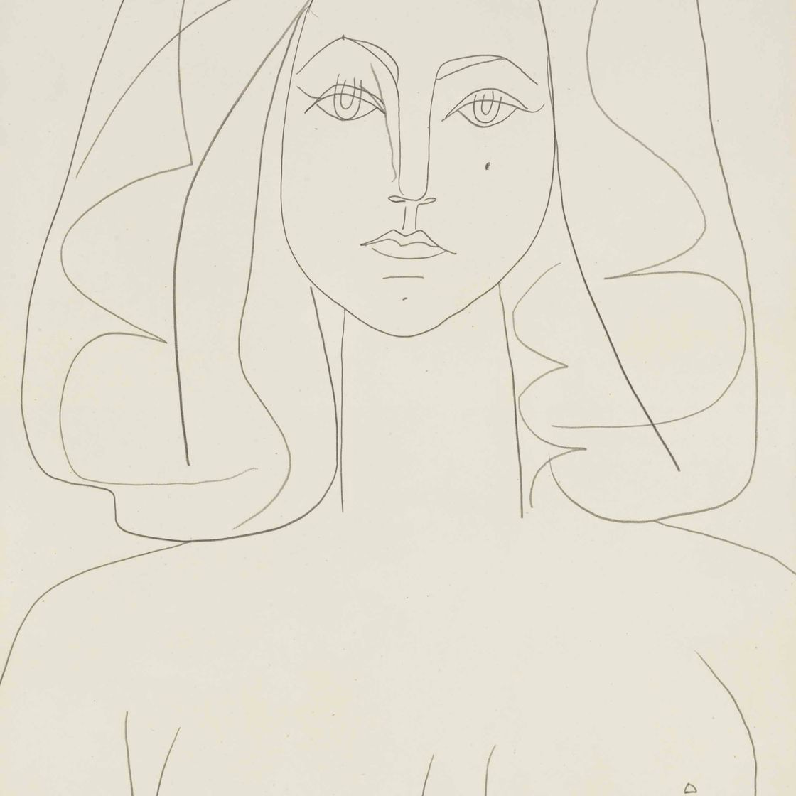 Pablo Picasso — Женский портрет