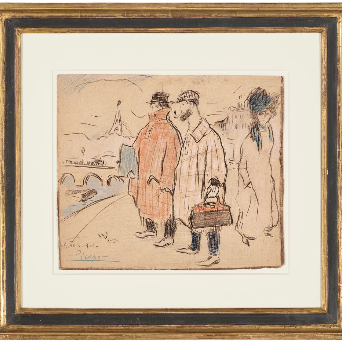 Pablo Picasso — Пикассо приезжает в Париж после Жауме Андреу Бонсона, изображение 2