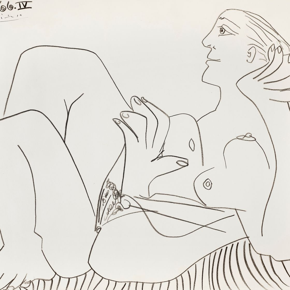 Pablo Picasso — Новая женская кушетка, изображение 1