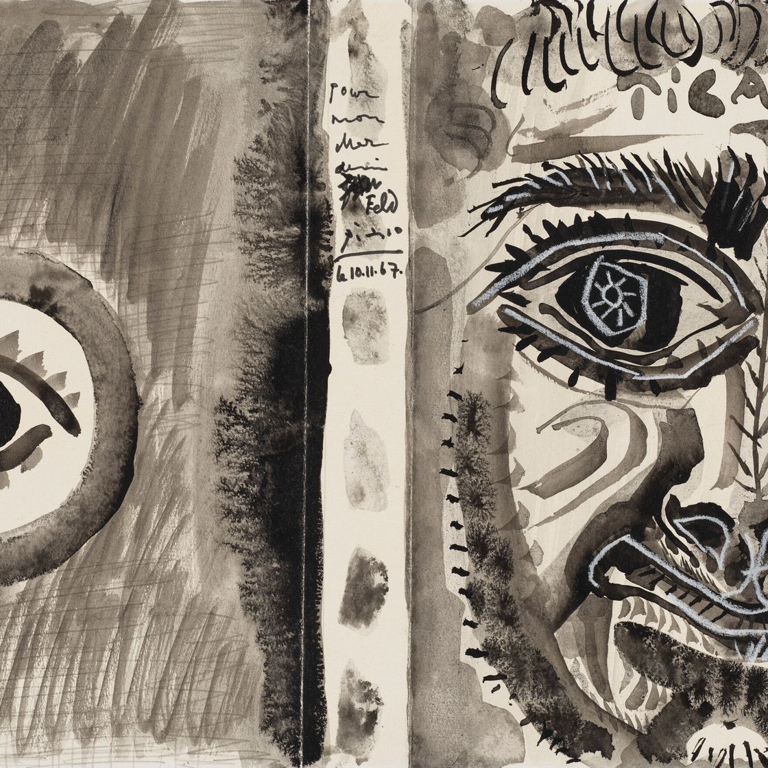 Pablo Picasso — Макет для картины из жизни "Театр Пикассо", изображение 1