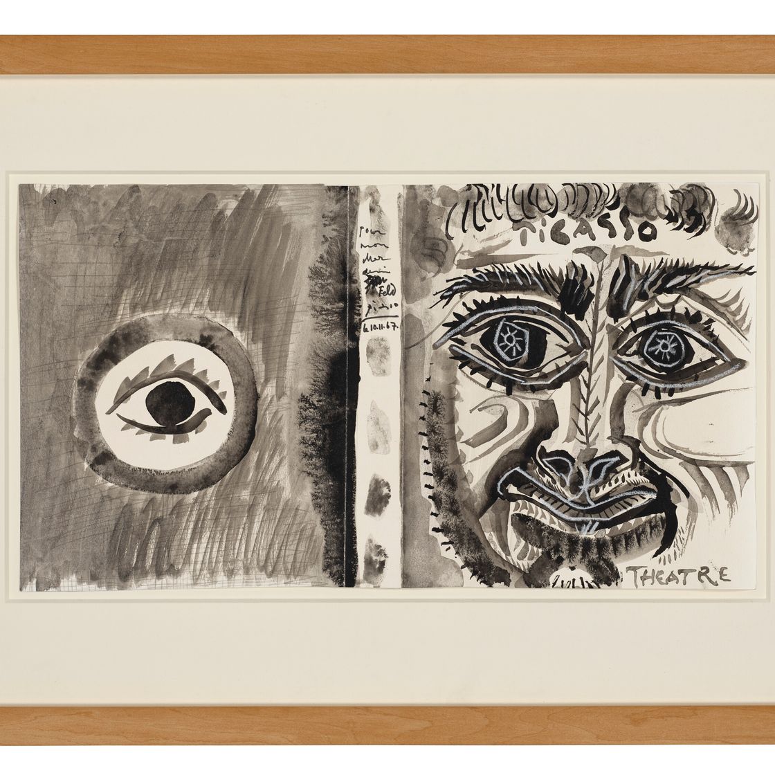 Pablo Picasso — Макет для картины из жизни "Театр Пикассо", изображение 2