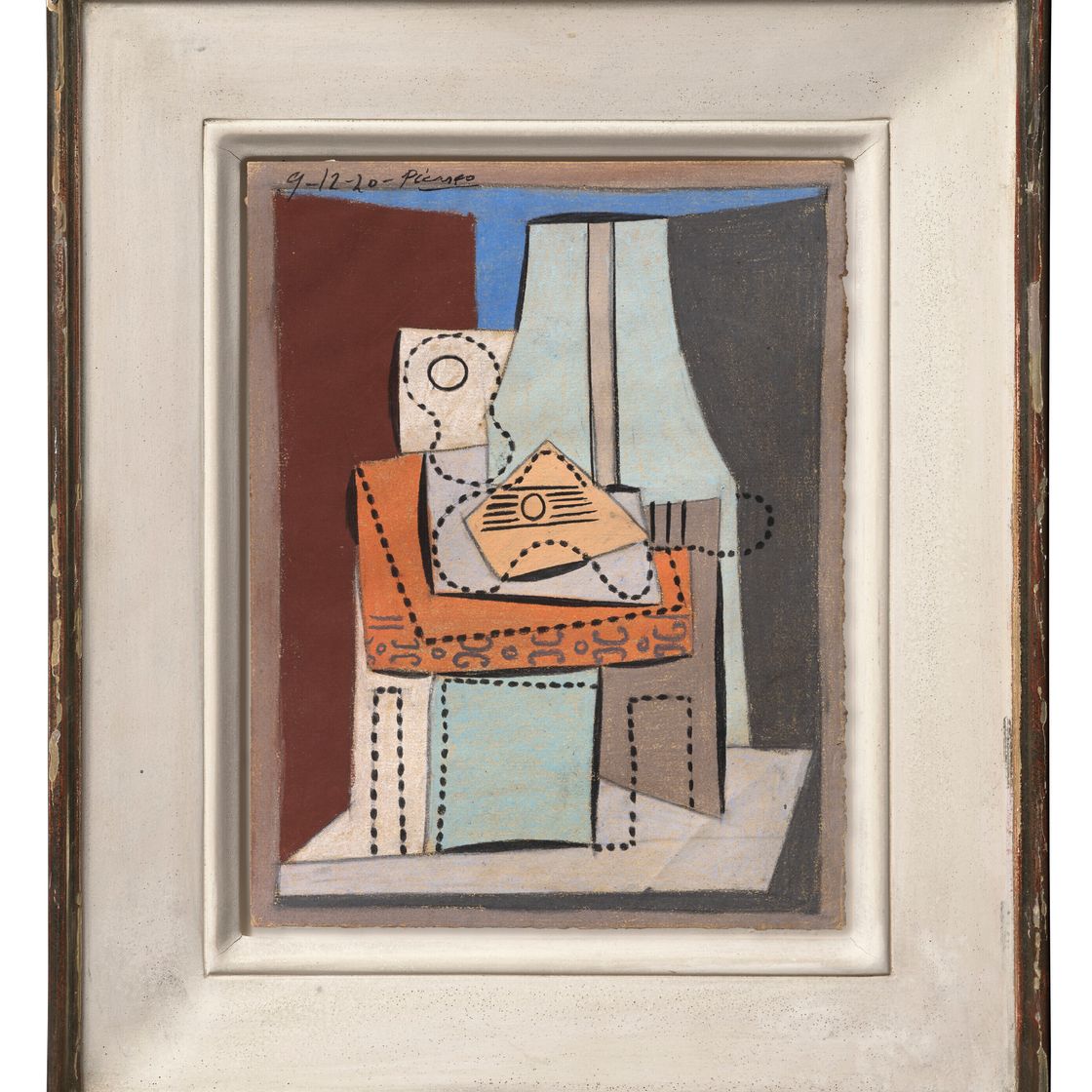 Pablo Picasso — Смерть природы. Гитара и композиция IV, изображение 4
