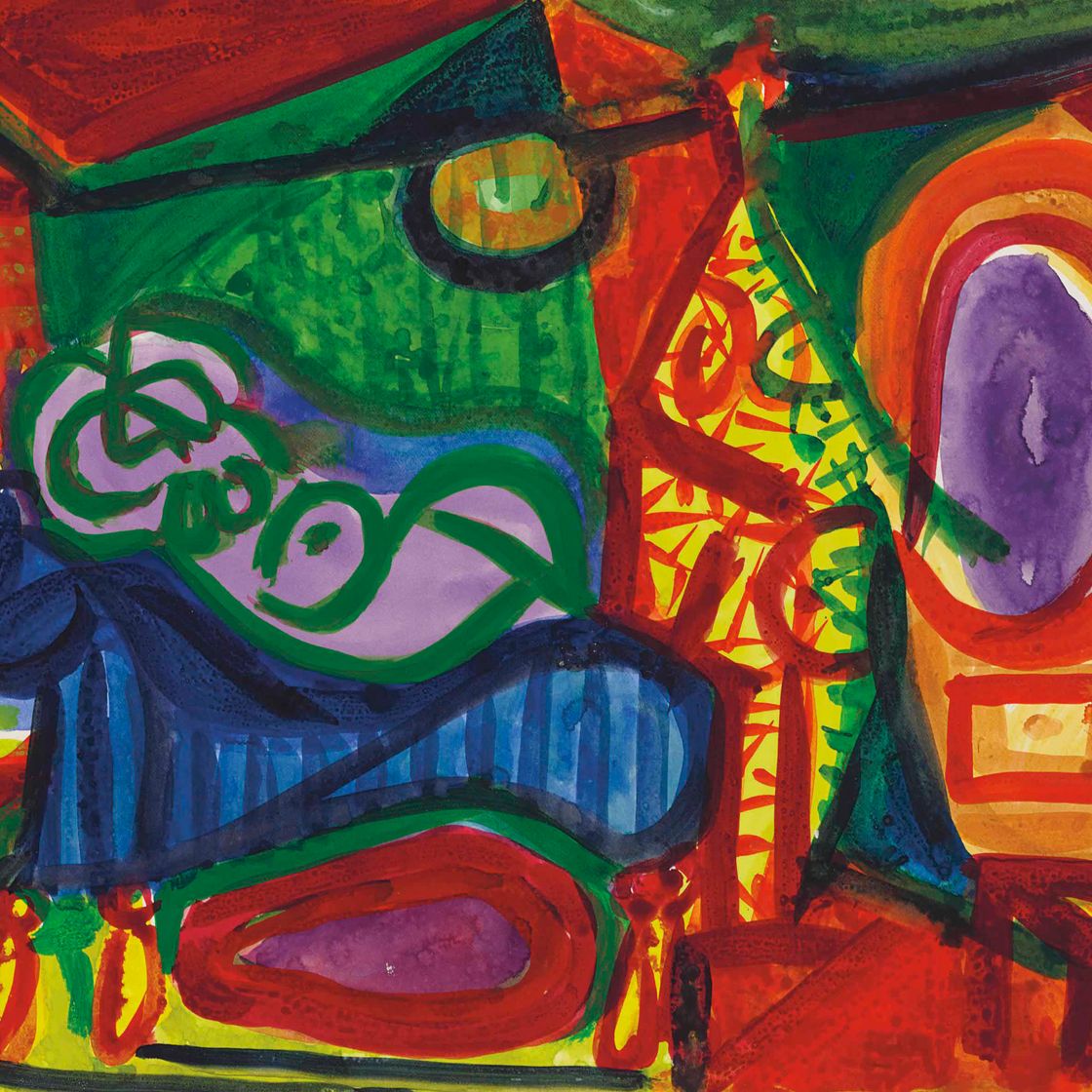 Pablo Picasso — Женская кушетка и личный состав