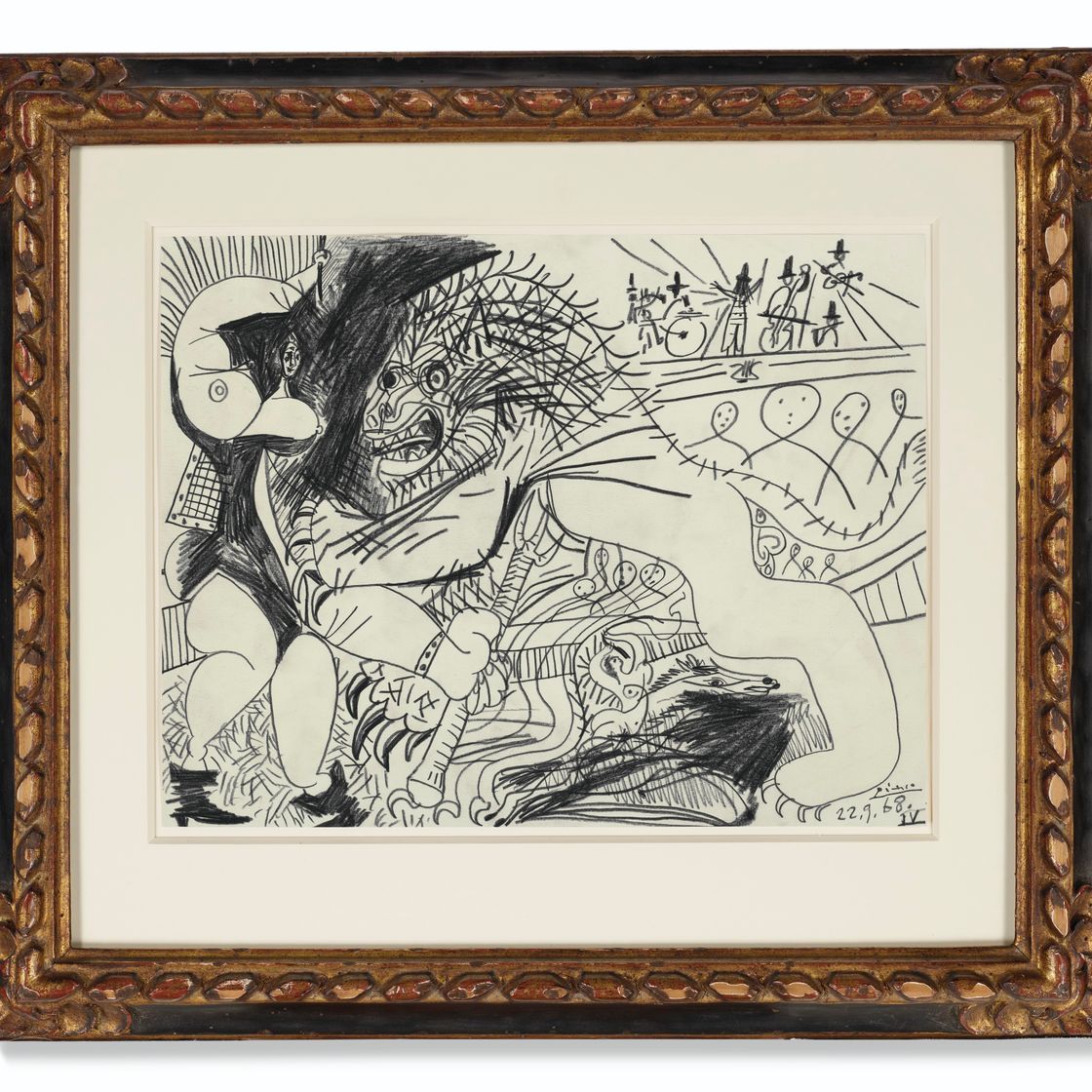 Pablo Picasso — Сцена цирка, изображение 2