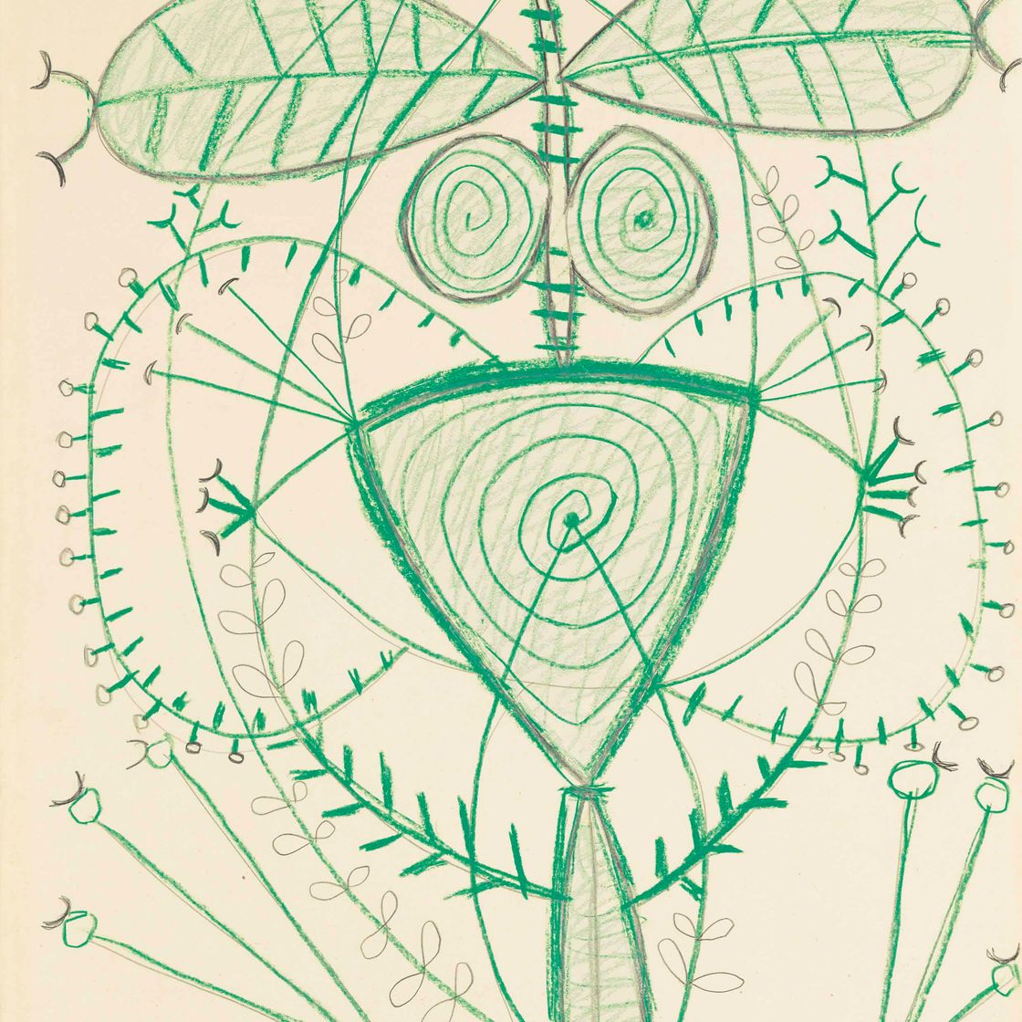 Pablo Picasso — Женщина-флер