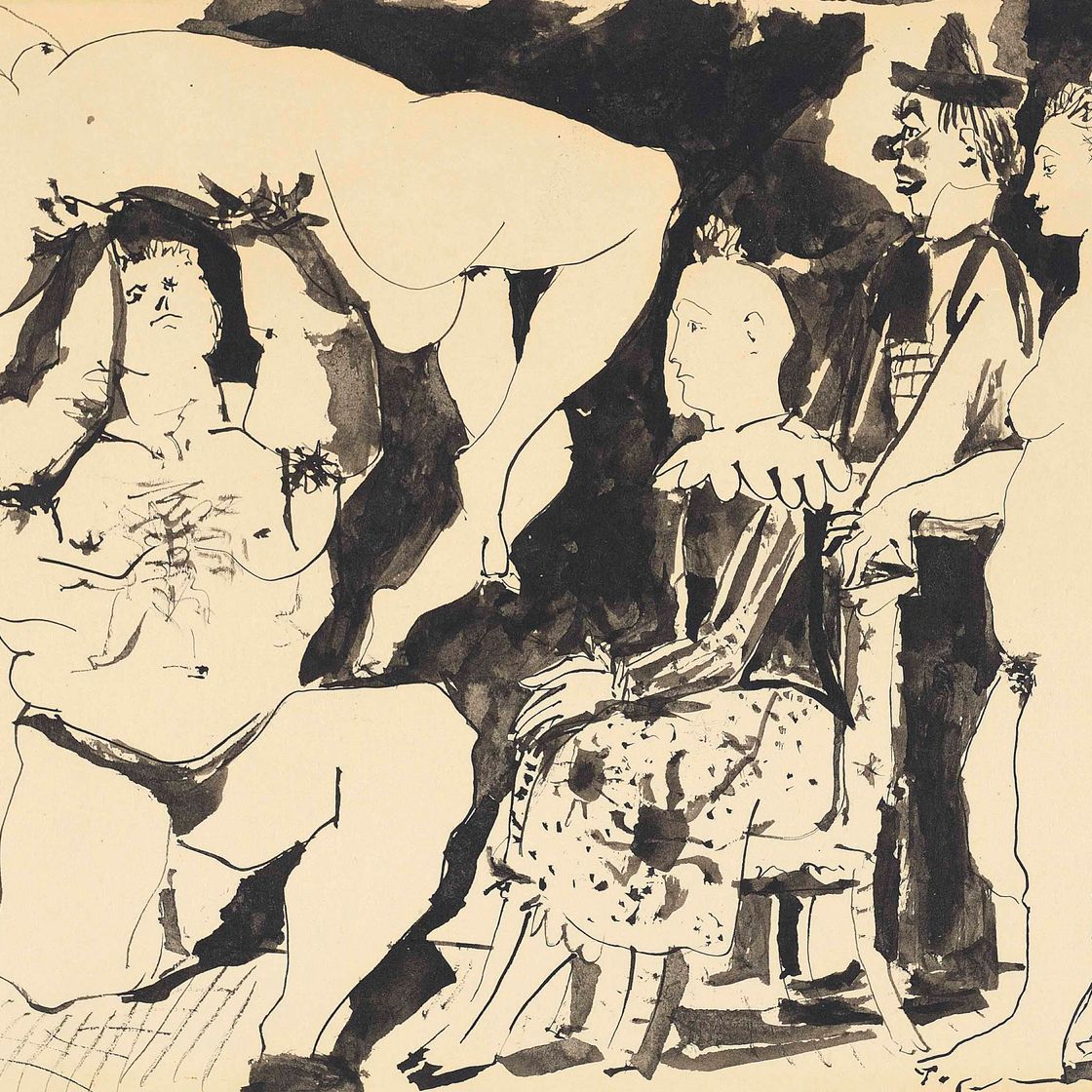 Pablo Picasso — Сальтимбанки