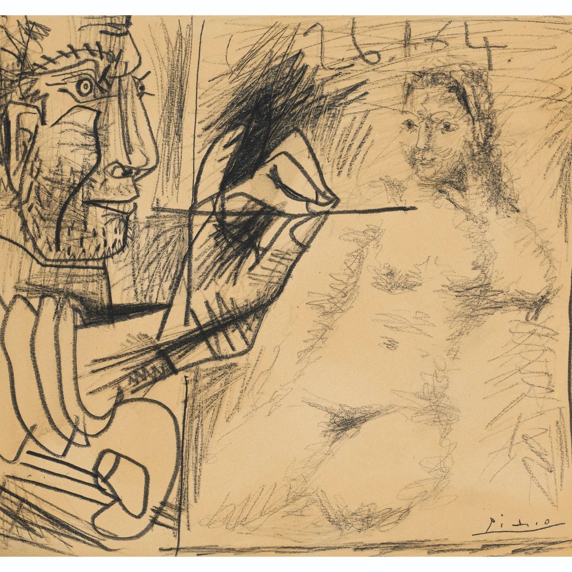 Pablo Picasso — Мир и модель сына