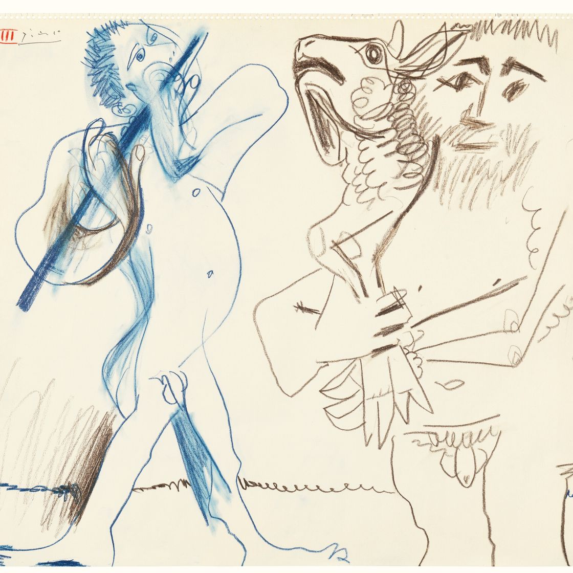 Pablo Picasso — Любовь к искусству и музыке III, изображение 2