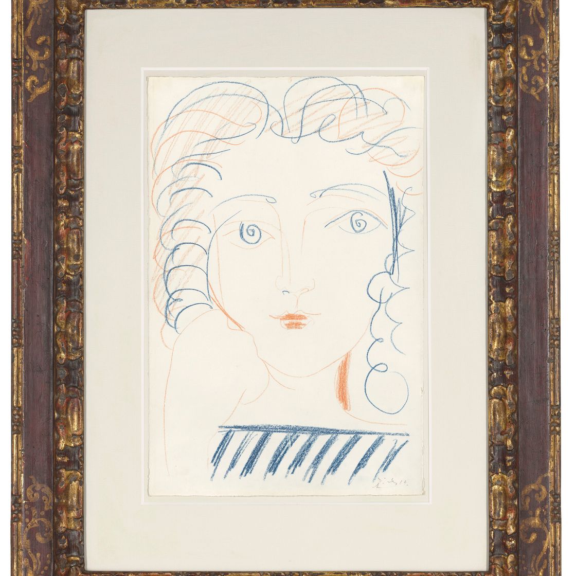 Pablo Picasso — Женский портрет, изображение 2