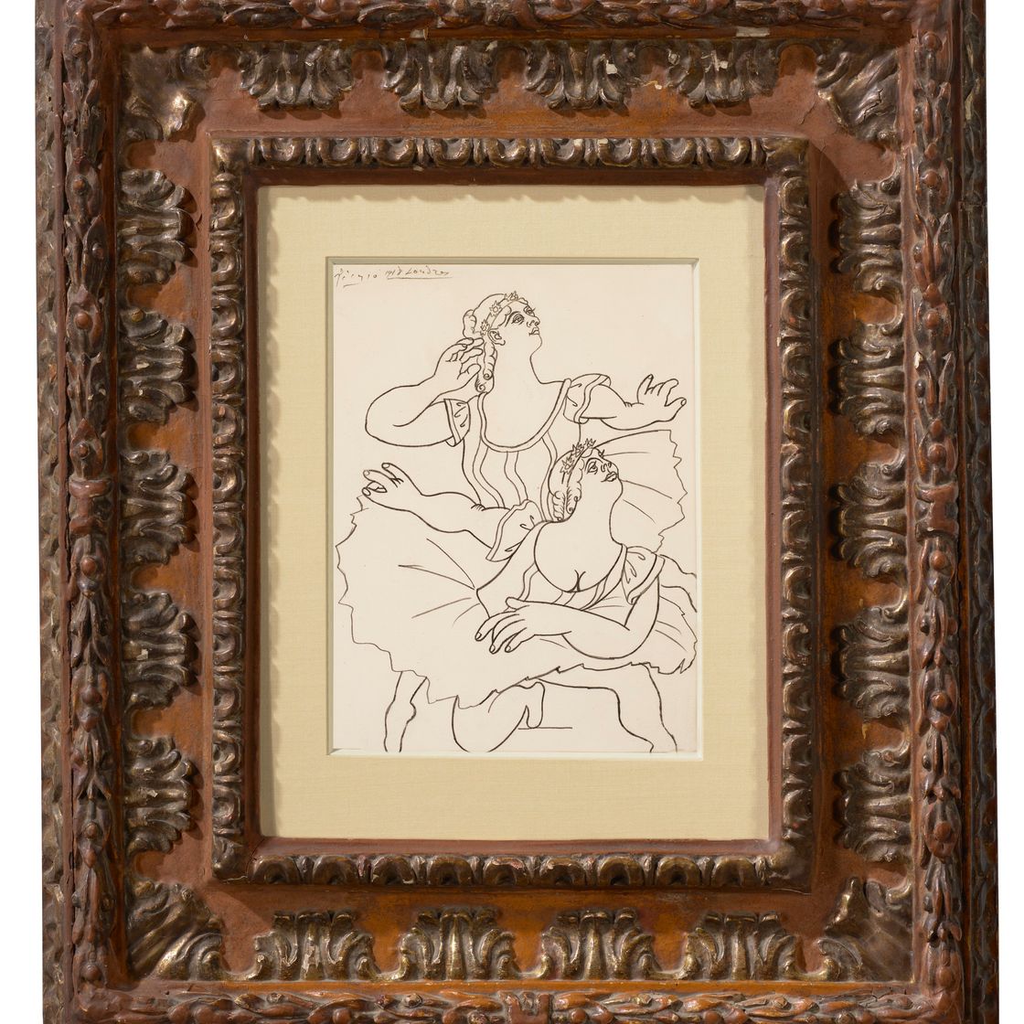 Pablo Picasso — Танцовщицы-двойки, изображение 2
