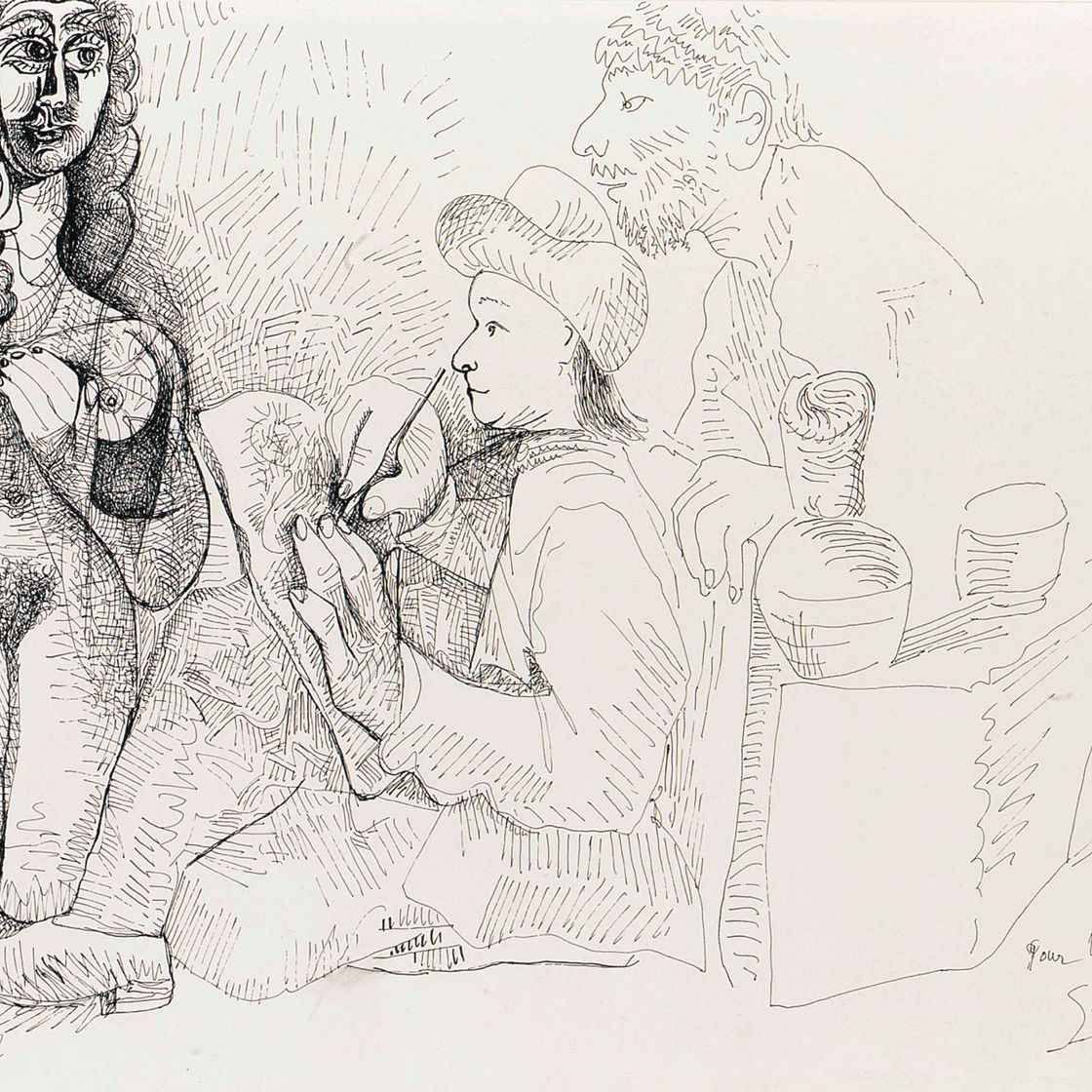 Pablo Picasso — Мир и модель сына