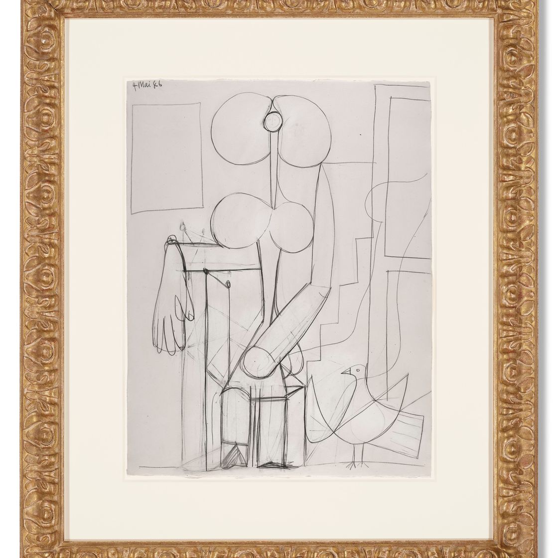 Pablo Picasso — Этюд о женщине, танцующей в одиночестве, изображение 2