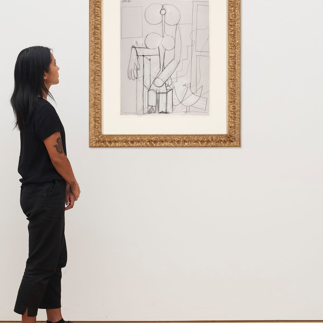 Pablo Picasso — Этюд о женщине, танцующей в одиночестве, изображение 4
