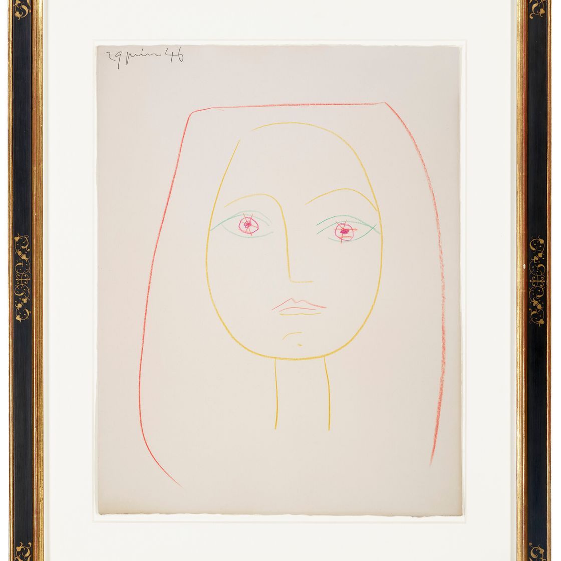 Pablo Picasso — Портрет Франсуазы, изображение 2