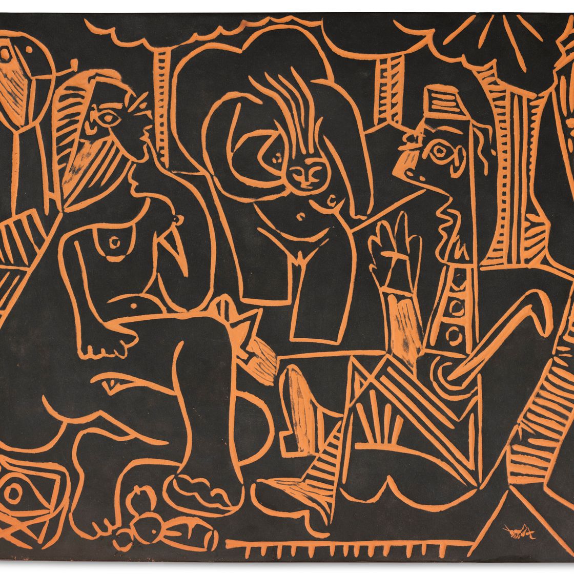 Pablo Picasso — Встреча на траве (A.R. 517)
