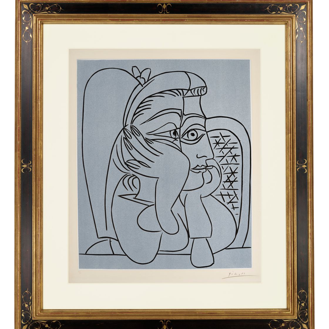 Pablo Picasso — Портрет в одежде Жаклин, изображение 2