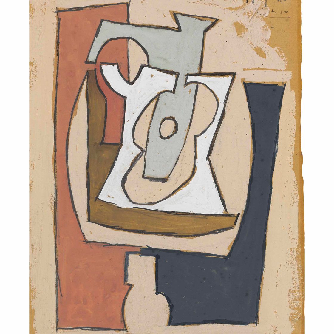 Pablo Picasso — Страж, скрывающийся за окном