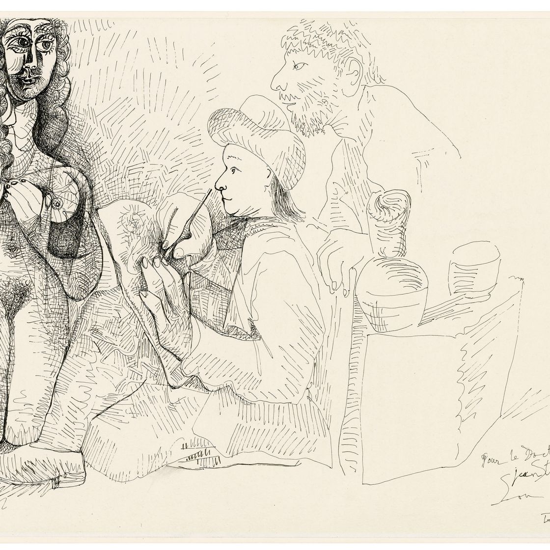 Pablo Picasso — Мир и модель сына