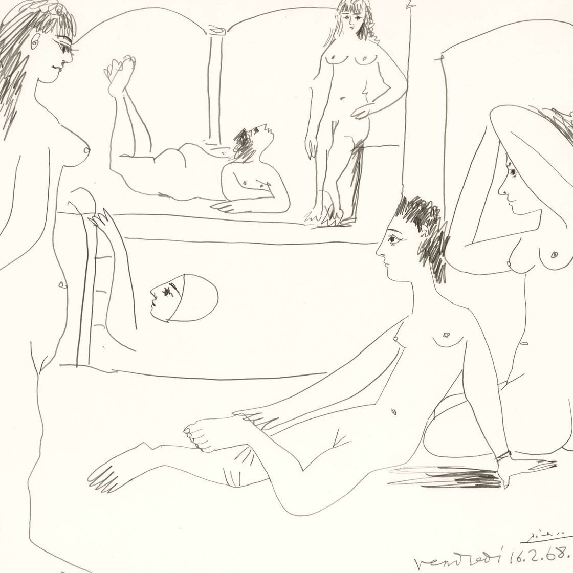 Pablo Picasso — Ле Бен