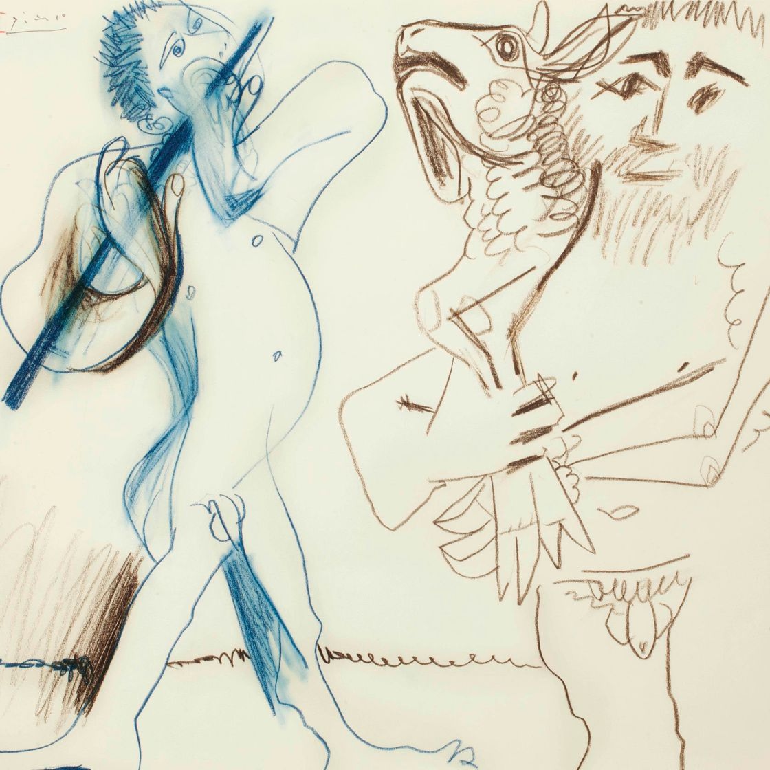 Pablo Picasso — Человек для любви и музыки