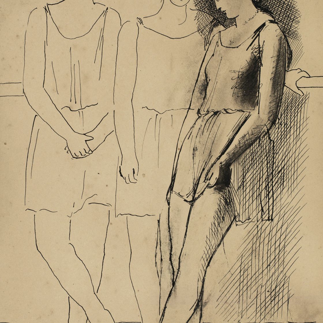 Pablo Picasso — Трое танцовщиц