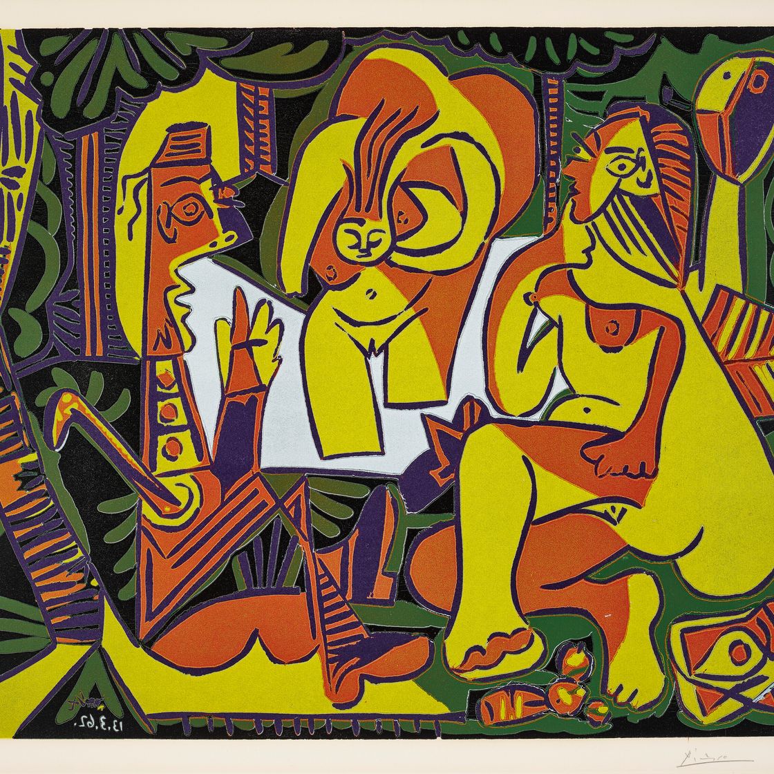 Pablo Picasso — Встреча на траве, изображение 1