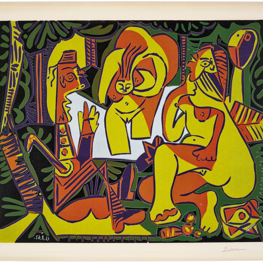 Pablo Picasso — Встреча на траве, изображение 3