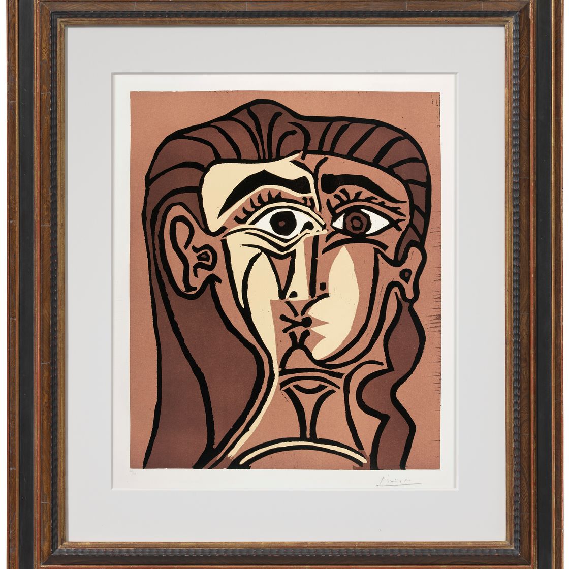 Pablo Picasso — Портрет Жаклин де Фейс II, изображение 2