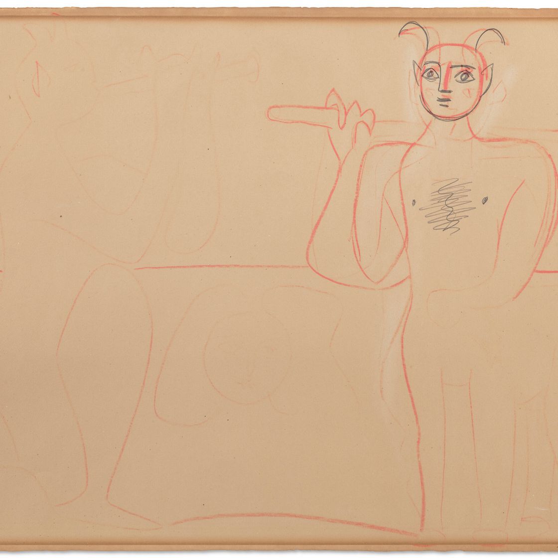 Pablo Picasso — Фавны и женщины наедине, изображение 2