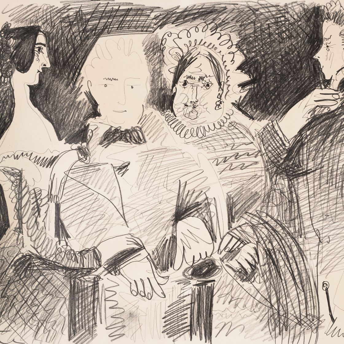 Pablo Picasso — Семейный портрет, изображение 1