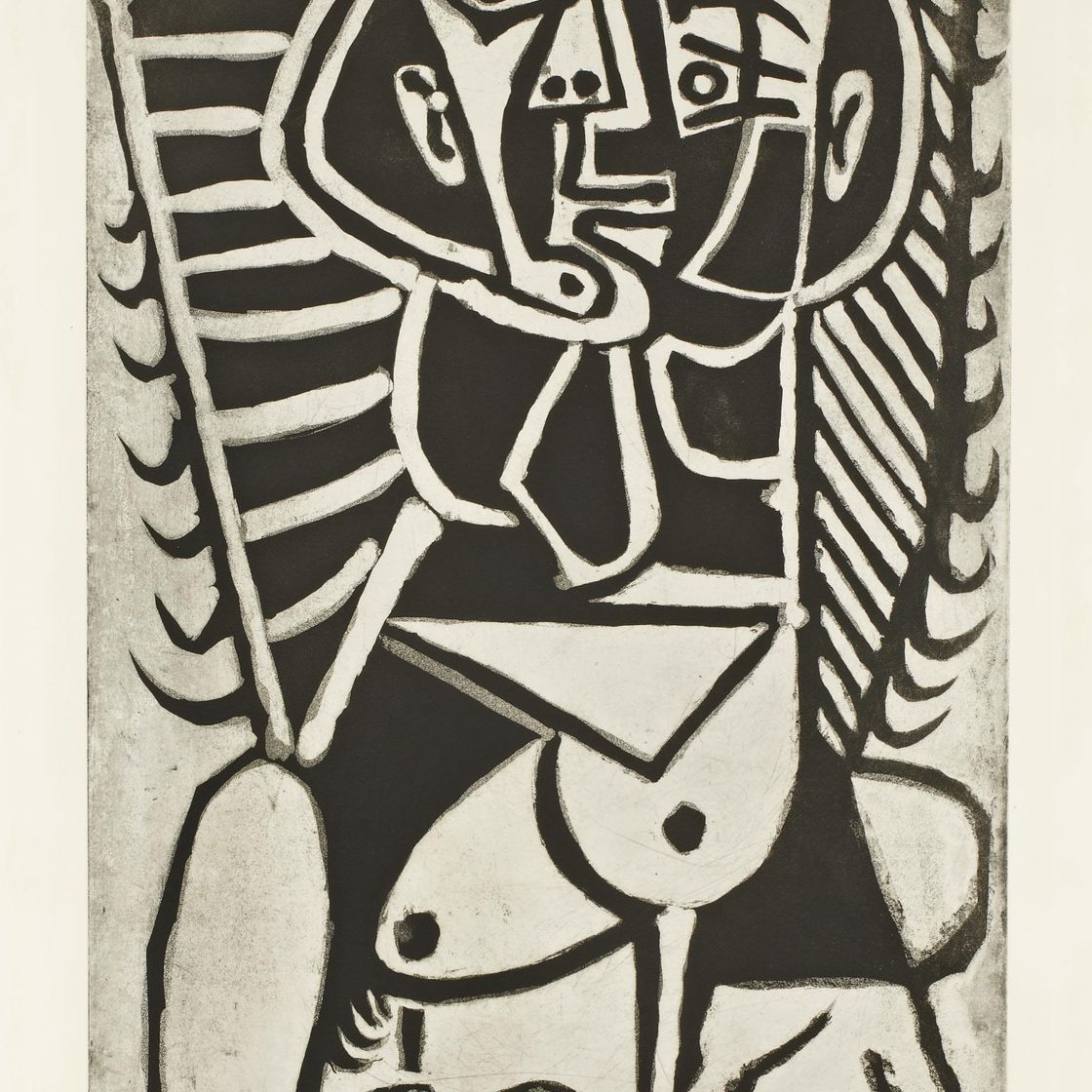 Pablo Picasso — Женское туловище (B. 746; Ba. 906)