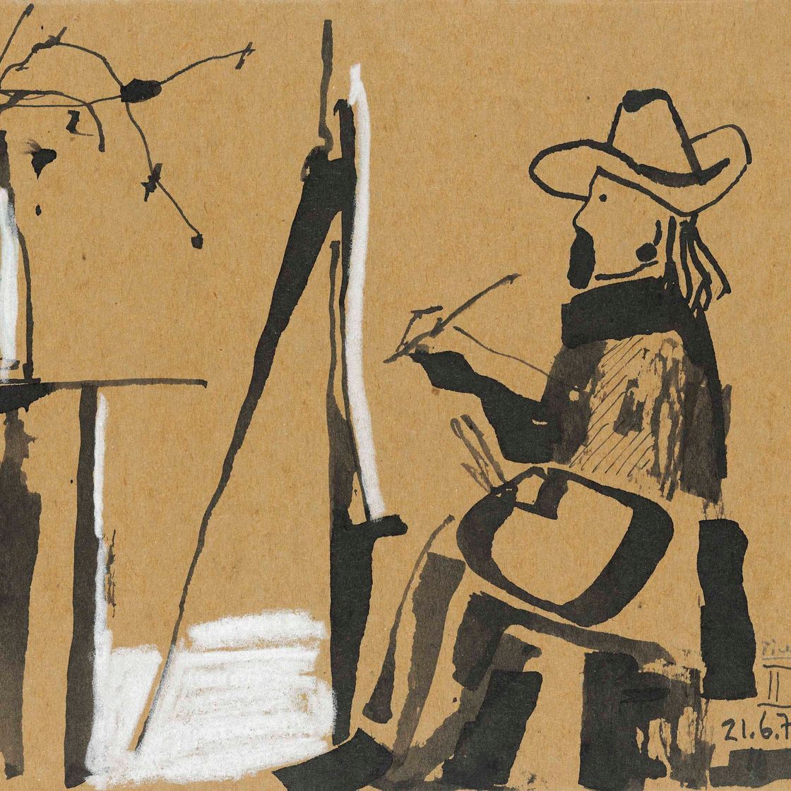 Pablo Picasso — Ле пейнтр