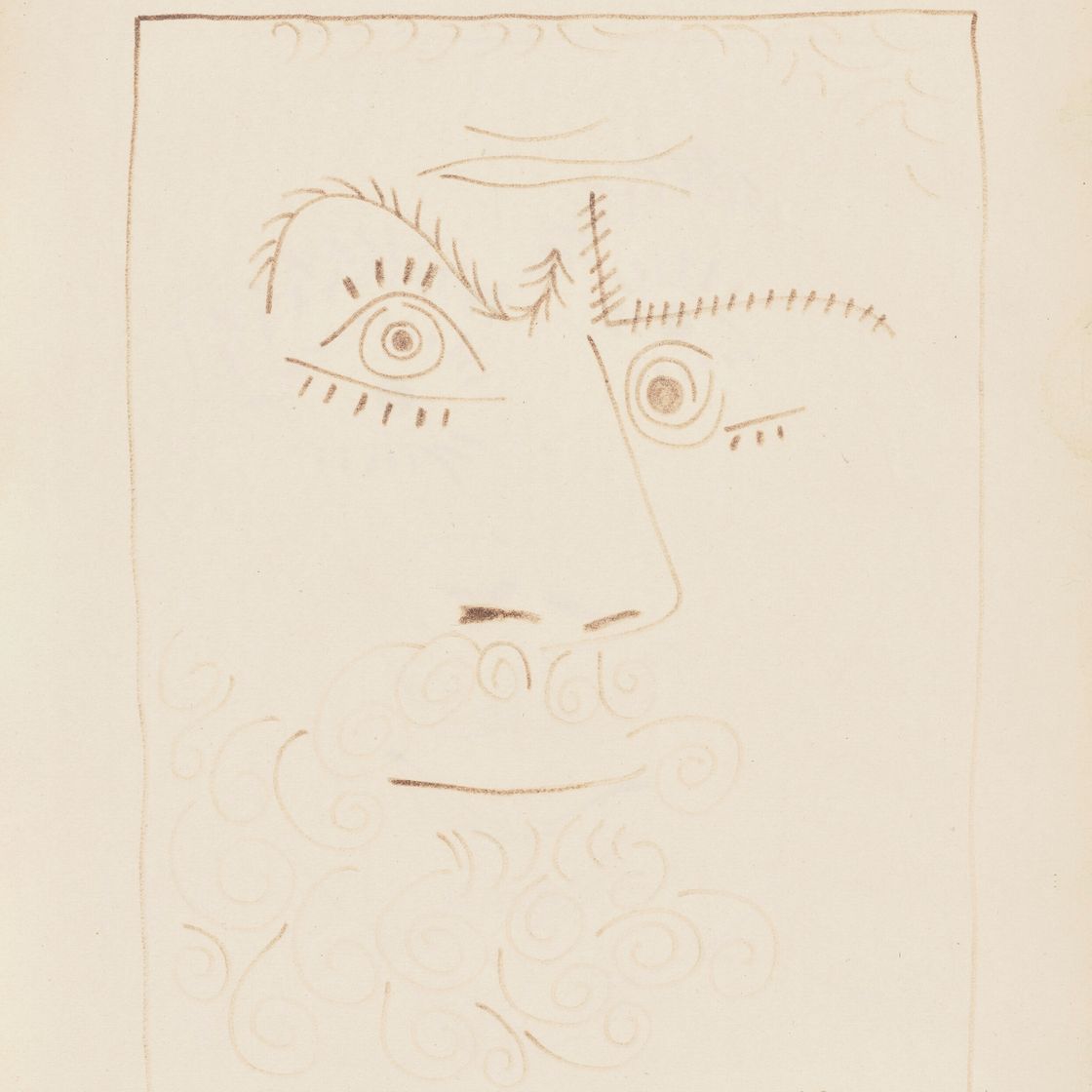 Pablo Picasso — Тет-а-тет (задом наперед) ; Тет-а-тет (оборотная сторона), изображение 2