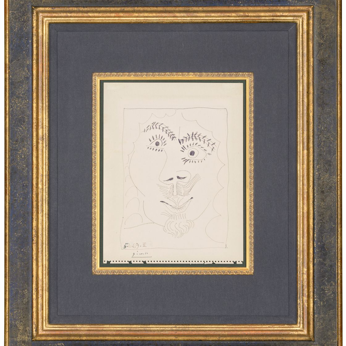 Pablo Picasso — Тет-а-тет (задом наперед) ; Тет-а-тет (оборотная сторона), изображение 3