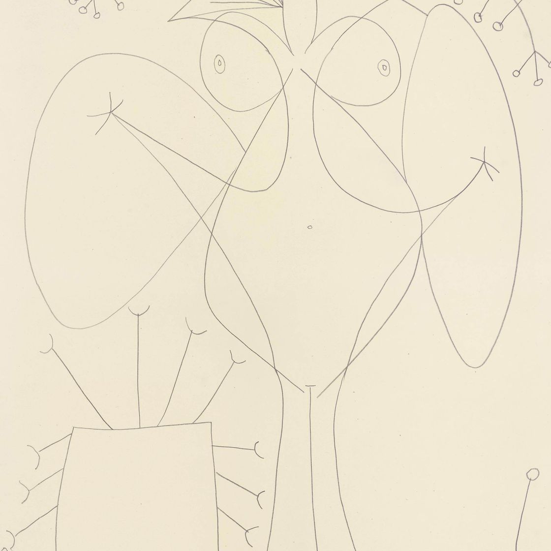 Pablo Picasso — Женщина-флер