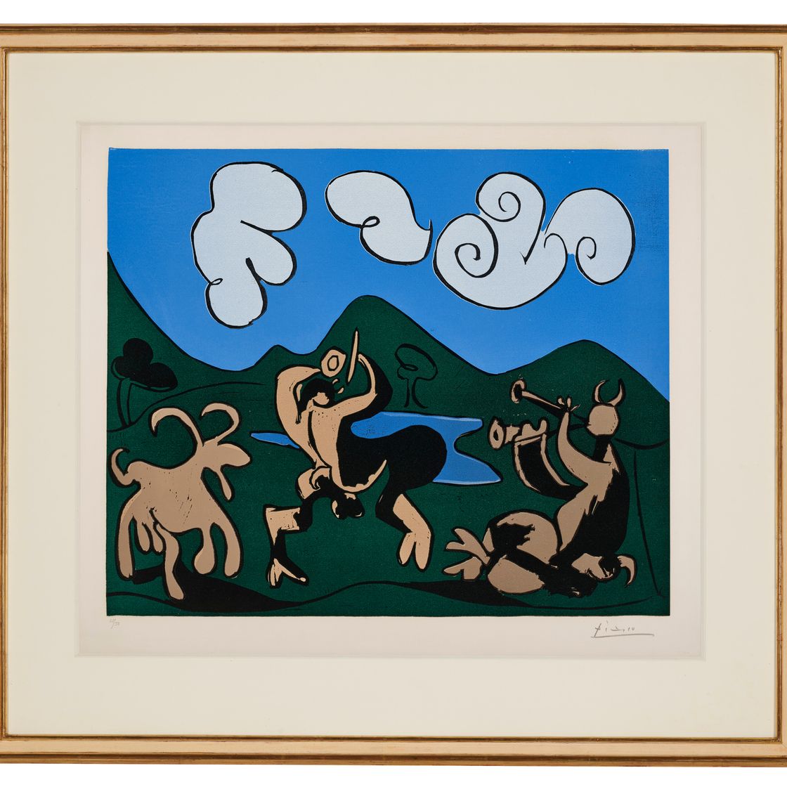 Pablo Picasso — Фавны и девы, изображение 2