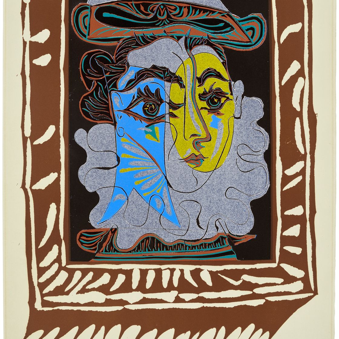 Pablo Picasso — Женский портрет в стиле фрейз и во вводной части, изображение 3