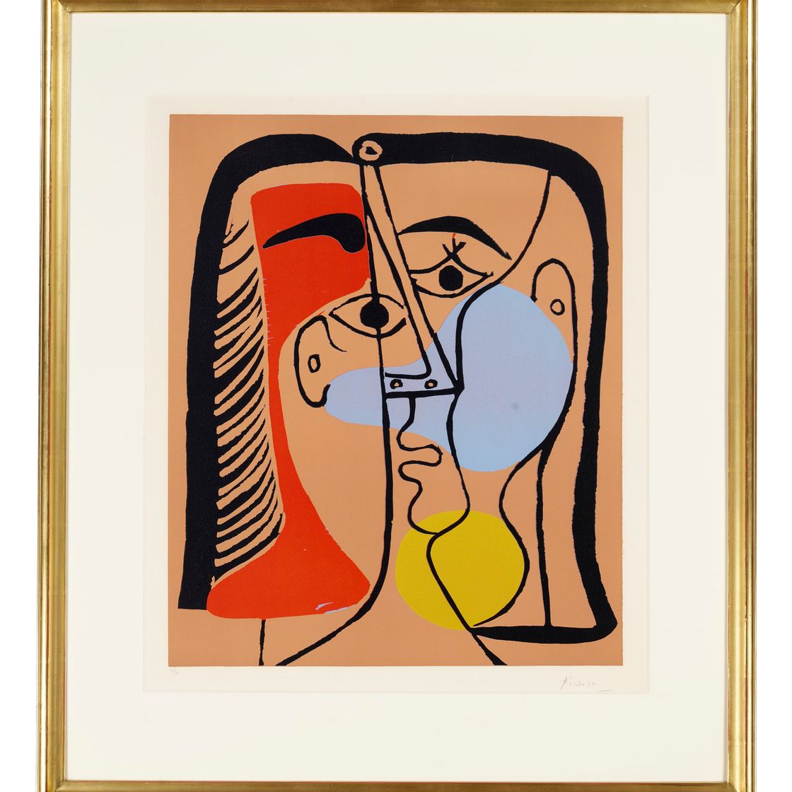 Pablo Picasso — Большой тет (Портрет Жаклин из Шевроле Лисса), изображение 2
