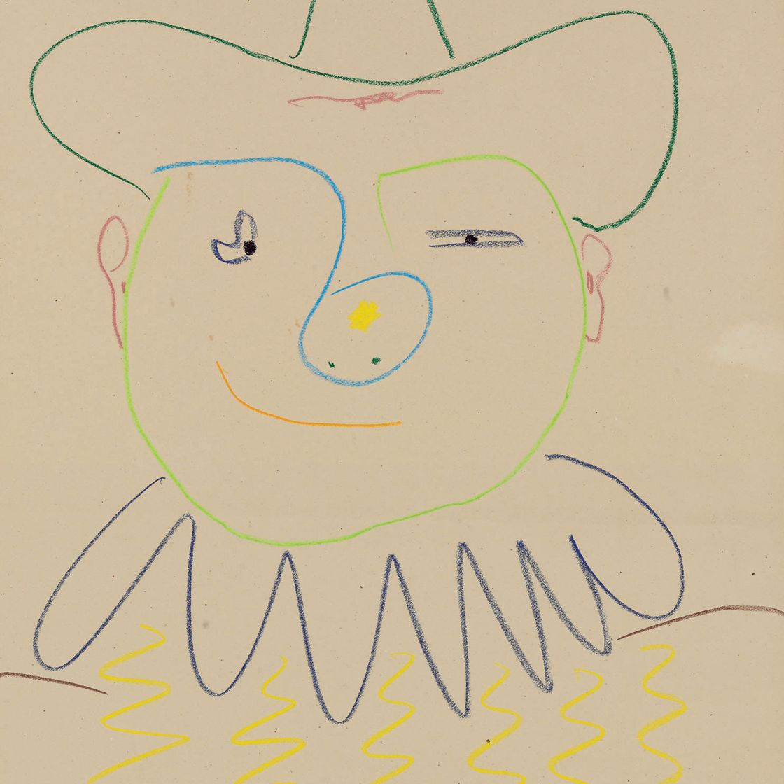 Pablo Picasso — Ле Клоун