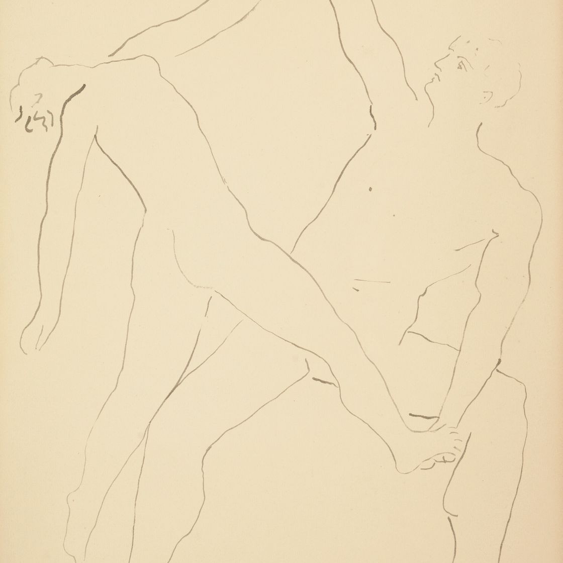 Pablo Picasso — Двое танцоров, изображение 1