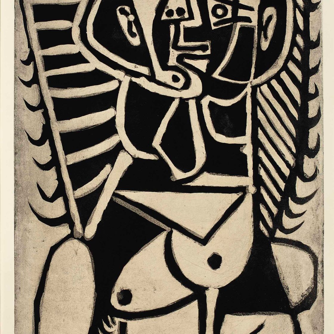 Pablo Picasso — Женское туловище (Египетское)