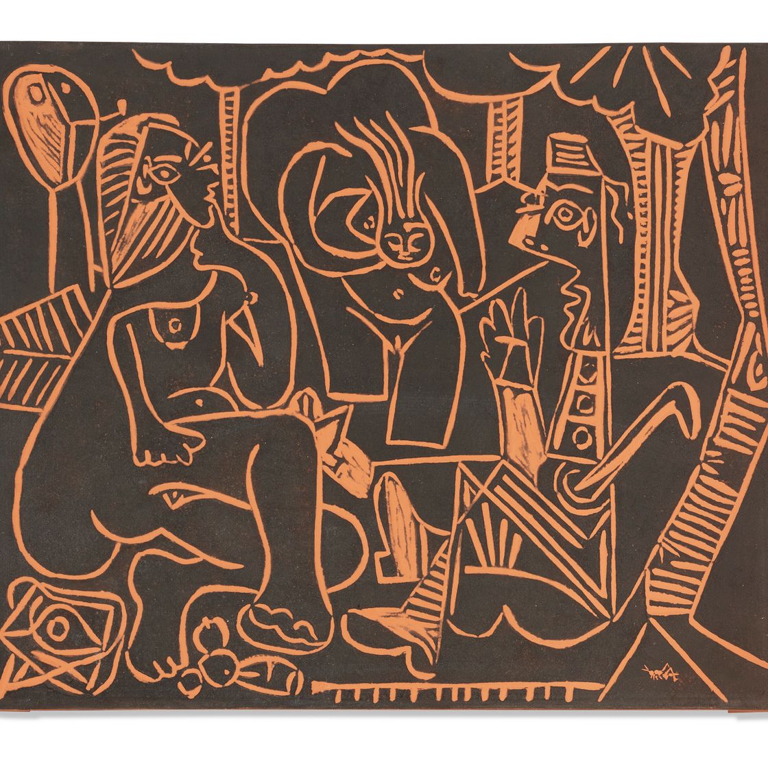 Pablo Picasso — Встреча на траве (A.R. 517)