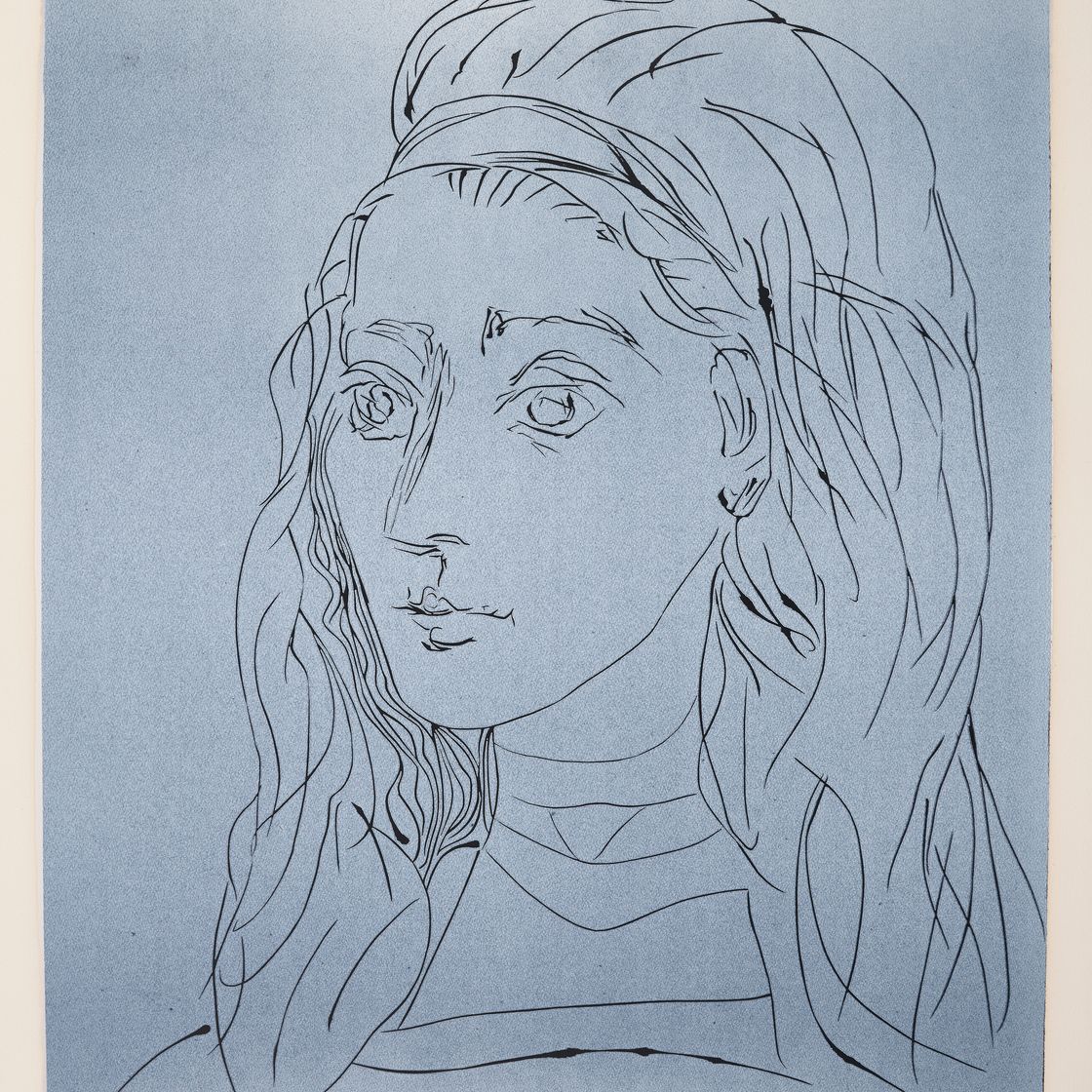 Pablo Picasso — Портрет Жаклин, изображение 1