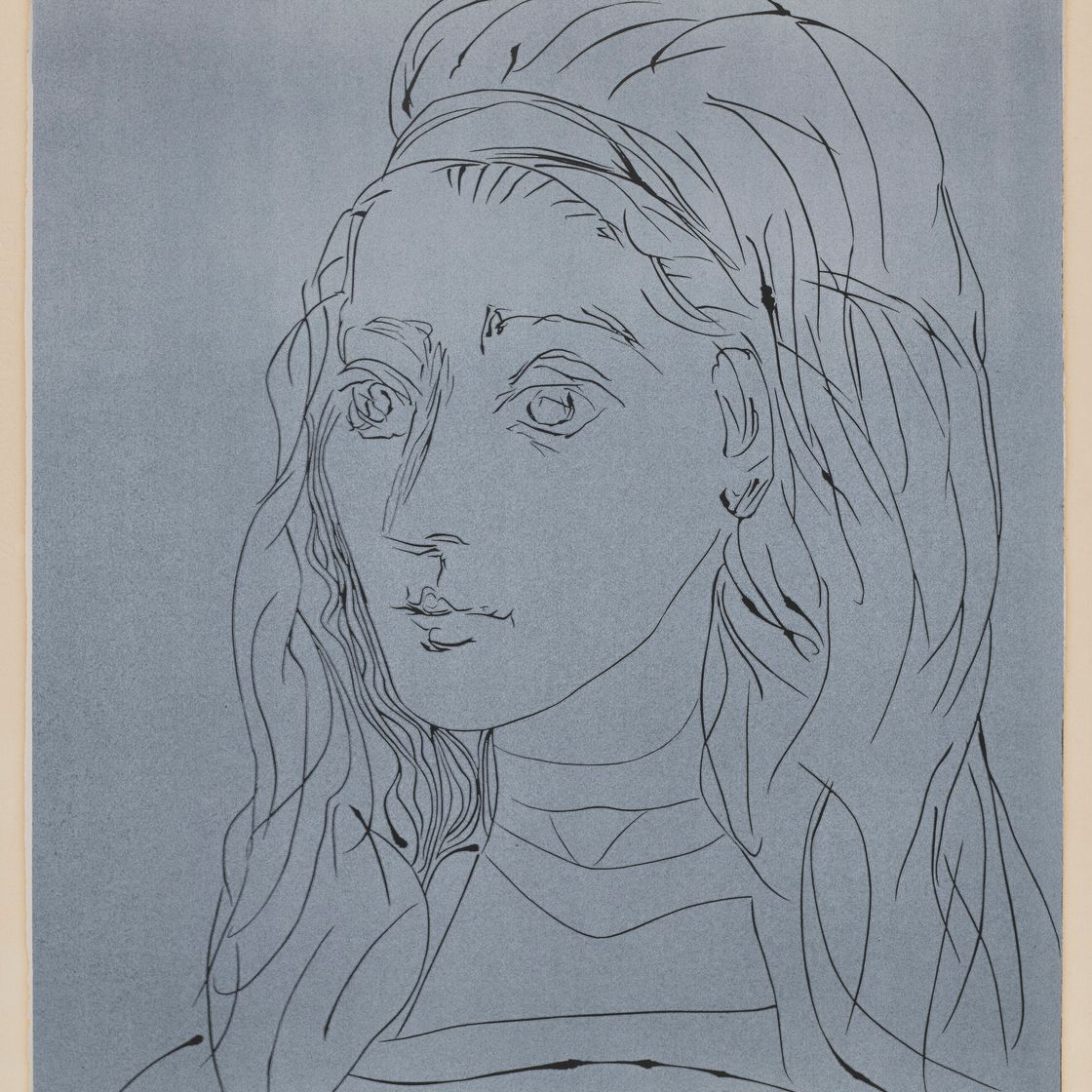 Pablo Picasso — Портрет Жаклин, изображение 1