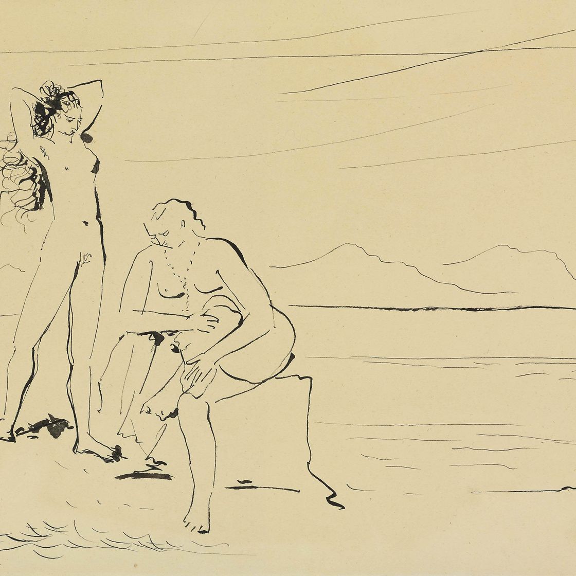Pablo Picasso — Двое незнакомцев