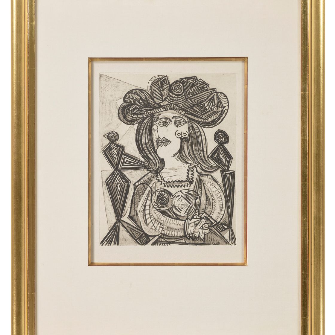 Pablo Picasso — Женщина в образе и во вводной части, изображение 2
