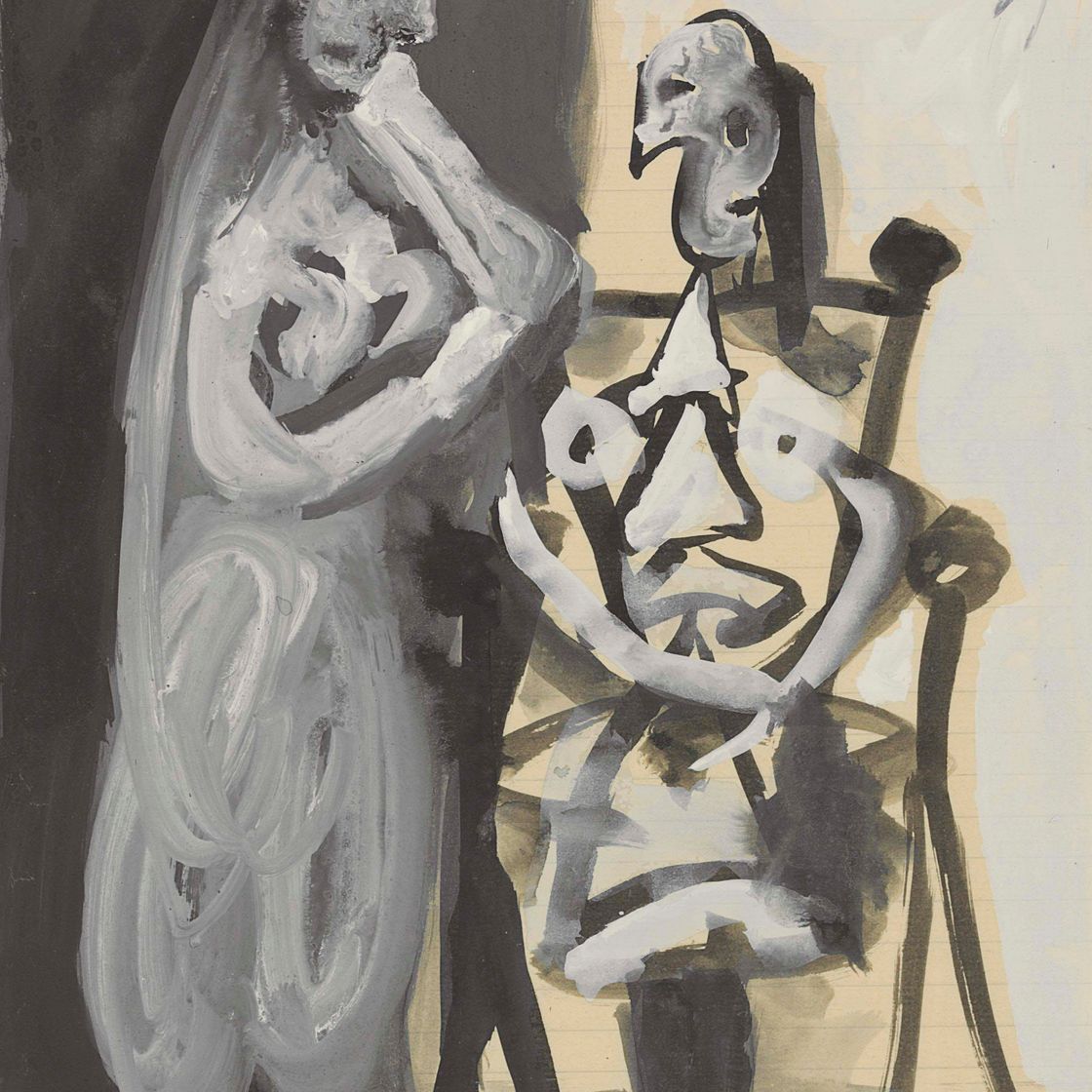 Pablo Picasso — Женский дебют и женская помощь