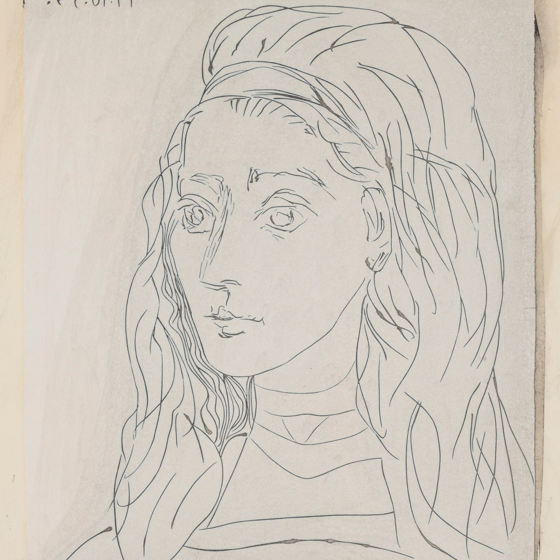 Pablo Picasso — Портрет Жаклин
