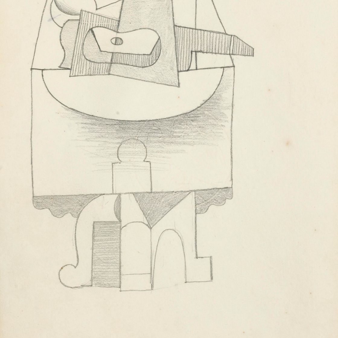 Pablo Picasso — Геридон, композитор и гитара