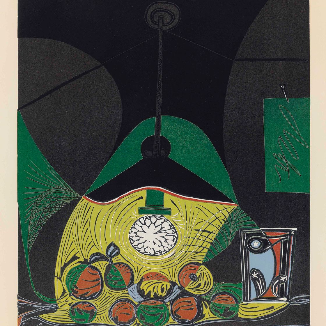 Pablo Picasso — Смерть природы рядом с Лампой
